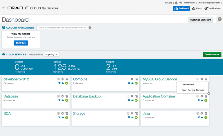 MySQL InnoDB Cluster in Oracle Public Cloud: A Tutorial