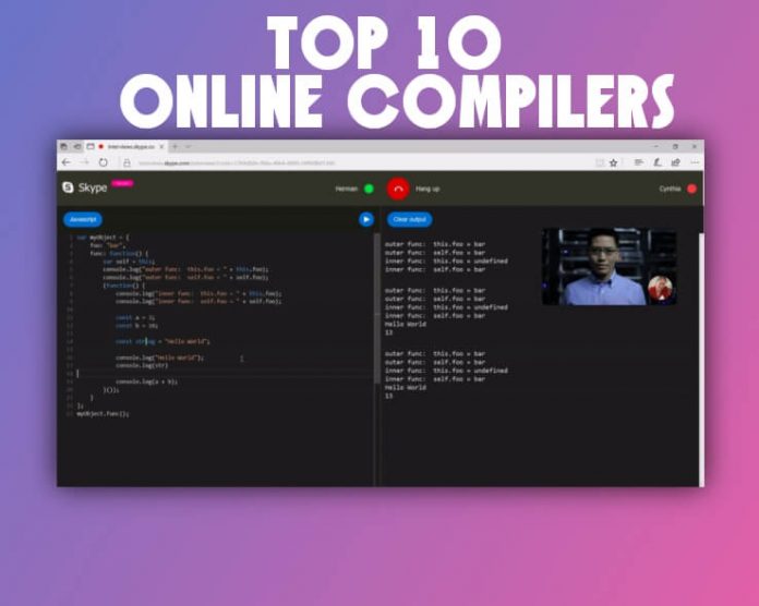 TOP 10 ONLINE COMPILER